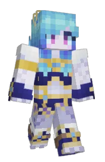 Front of Nikoly's skin