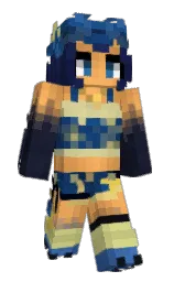 Slim Minecraft skin