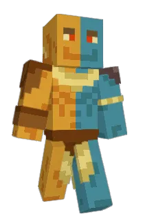 Front of Shootco's skin