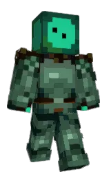 everglade and black bean Minecraft skin — Classic model — first worn by Cookiein