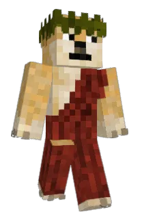 Front of Minecraft skin