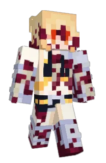 Front of Noveki's skin