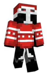 Front of Gleeming's skin