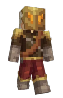 Front of Matacat's skin