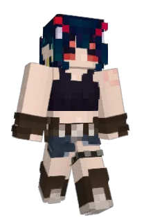 Front of HazeyMind's skin