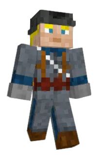 Front of Nibbernabber's skin