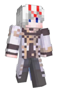 Front of Busrin's skin