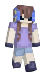 parchment and east side Minecraft skin — Slim model — first worn by tinkatune