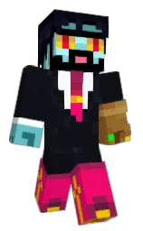 cinder and mirage Minecraft skin — Classic model