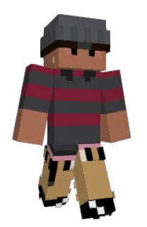 Front of b8nny's skin