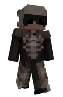 Front of Poydra's skin