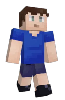 Front of Blueruleus's skin