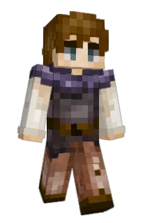 Front of stellupine's skin