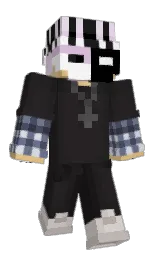yikesdami's Minecraft skin wearing the Migrator cape