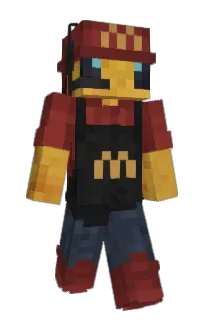 Front of Minecraft skin