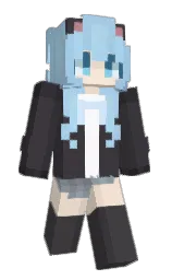 Slim Minecraft skin