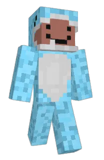 Front of Bluzuli's skin