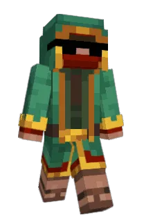 Front of Minecraft skin
