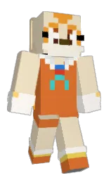 UmikoTanooki's Minecraft skin wearing the Pan cape