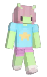 snow flurry and reef Minecraft skin — Slim model