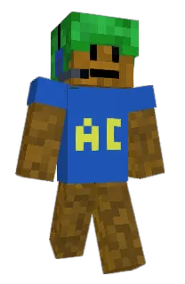 Front of Minecraft skin