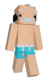 Slim Minecraft skin