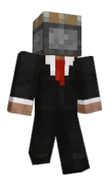 cod gray Minecraft skin — Classic model — first worn by CV35AR