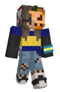 Front of Minecraft skin