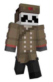 Front of Minecraft skin