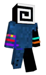 black and diesel Minecraft skin — Classic model