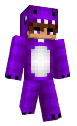 DinyD's Minecraft skin wearing the Follower's cape