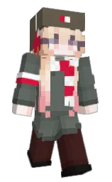 bfsc's Minecraft skin wearing the Cherry Blossom cape