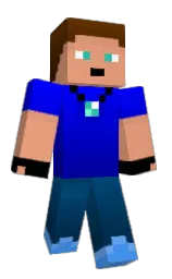 Blackdust132's Minecraft skin wearing the Migrator cape