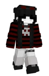 Front of Jarons's skin