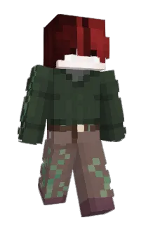 Front of Minecraft skin