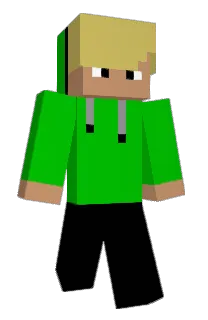 Front of Minecraft skin
