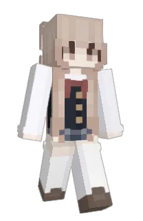 Front of preft's skin