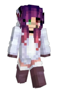 Front of Saikt's skin