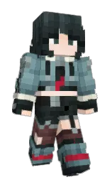 juniper and cutty sark Minecraft skin — Slim model — first worn by helensberg