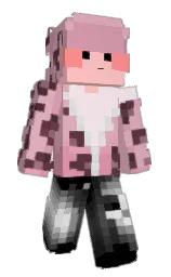 blossom and congo brown Minecraft skin — Slim model