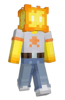 Front of haunti's skin