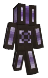 Qullum's Minecraft skin wearing the Aurora cape