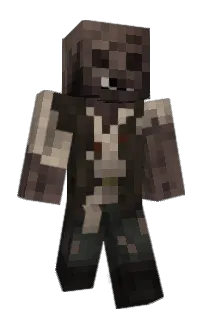 Front of Heydwald's skin
