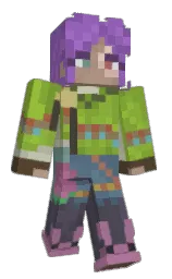 black and scarpa flow Minecraft skin — Classic model
