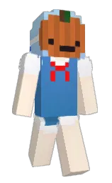 peach cream and derby Minecraft skin — Slim model — first worn by uyiv