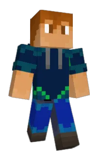 Front of Minecraft skin