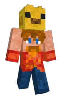 Front of Minecraft skin