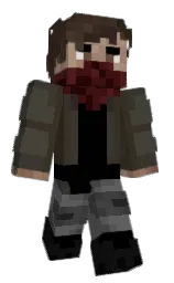 ShawFit's Minecraft skin wearing the Copper cape