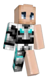 zinnwaldite and calico Minecraft skin — Classic model — first worn by johnnylikepie2