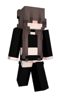Front of Influencerin's skin